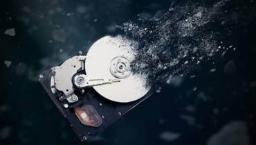 Hard drive turning to dust
