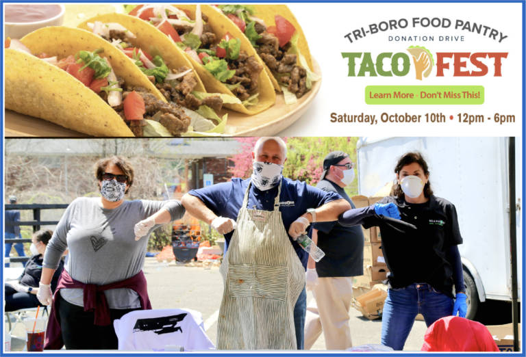 Taco Fest Tankque to First Responders and Bergen Community