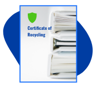 Certificate of Recycling Sample