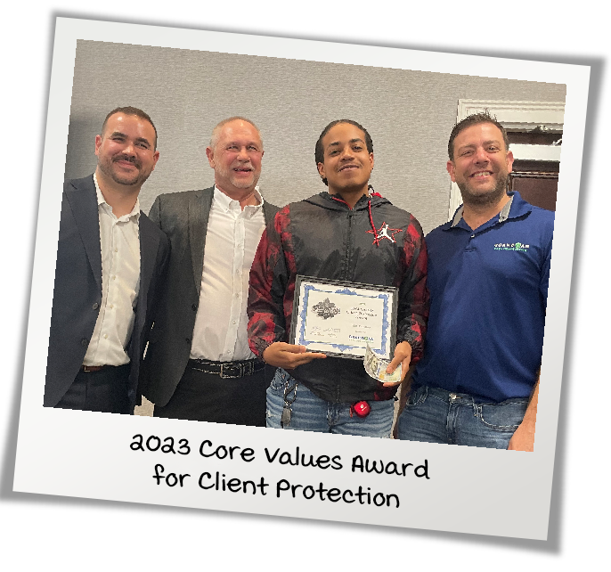2023 core values award for client protection
